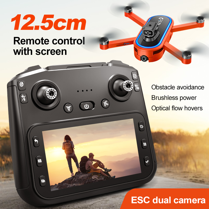 2025 S186 Drone Professional 4 - Drone Gimbal Brushless recension och pris