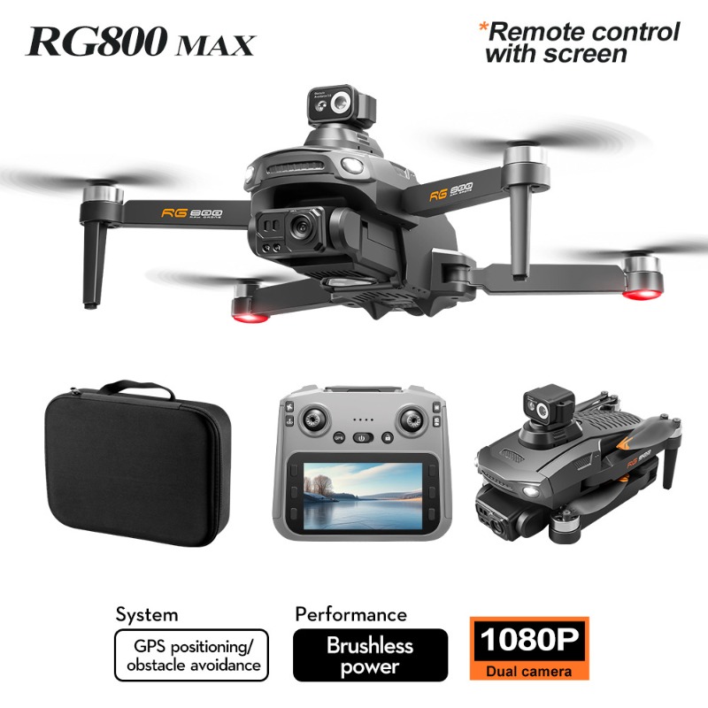 NEW RG800 MAX Drone 1080P HD C - Drone Gimbal Brushless recension och pris