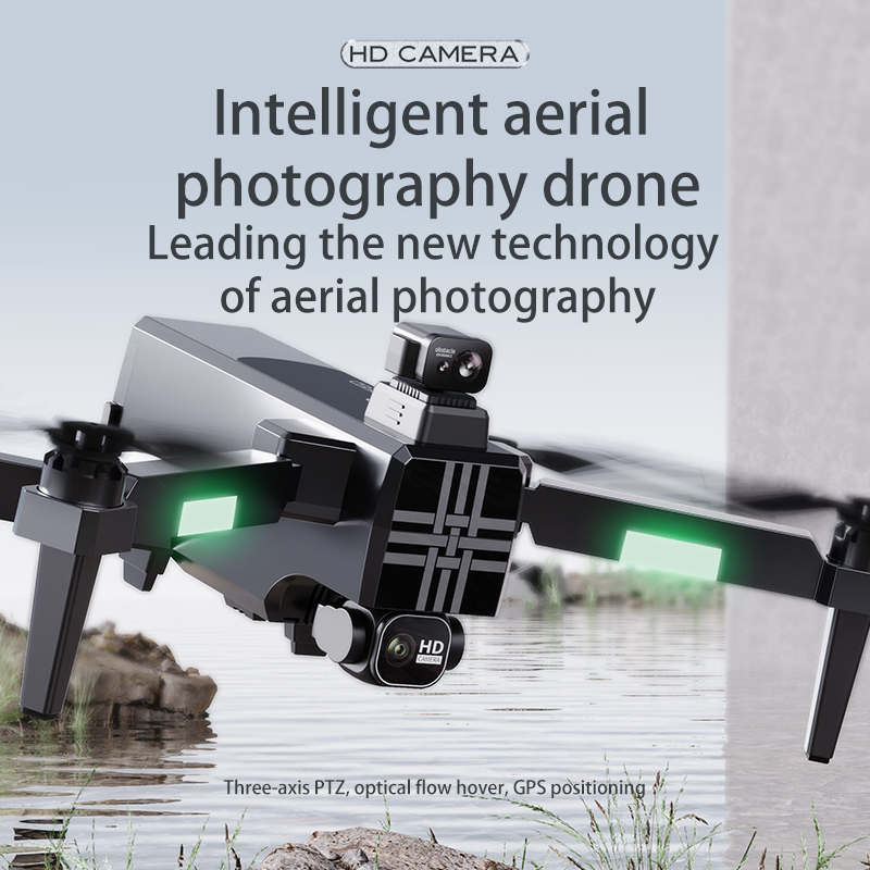 A380 Drone 4K HD Three Axis An - Drone Gimbal Brushless recension och pris
