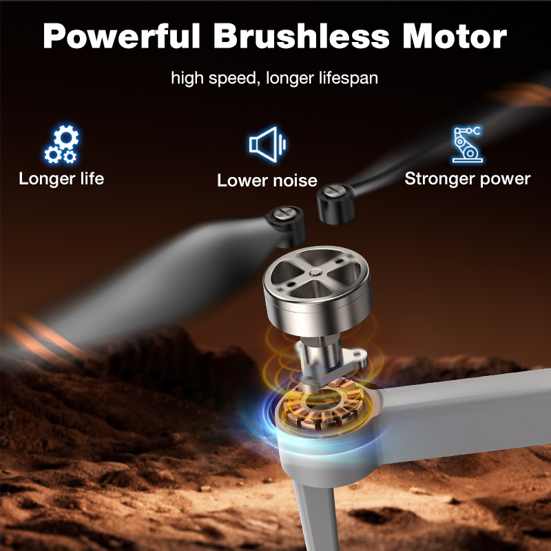 NEW Hot L017 Pro Drone Brushle - Drone Gimbal 3 Axis recension och pris